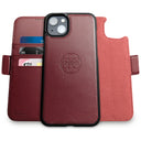 Fibonacci Wallet Case for iPhone 14 & iPhone 16e [Burgundy]