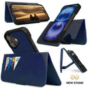 Dreem Fibonacci Wallet Case for iPhone 16 Plus | 2-in-1 Detachable Vegan Leather Cover [Royal]