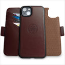 Fibonacci Wallet Case for iPhone 15 [Coffee]
