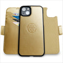 Fibonacci Wallet Case for iPhone 15 [Gold]