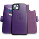 Fibonacci Wallet Case for iPhone 15 [Purple]