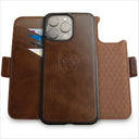 Fibonacci Wallet Case for iPhone 15 Pro [Chocolate]