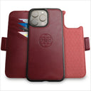 Fibonacci Wallet Case for iPhone 16 Pro Max [Burgundy]