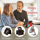 Dreem Fibonacci Wallet Case for iPhone 16 Pro Max / 2-in-1 shockproof case with Detachable Luxury Real Leather Folio [Black]