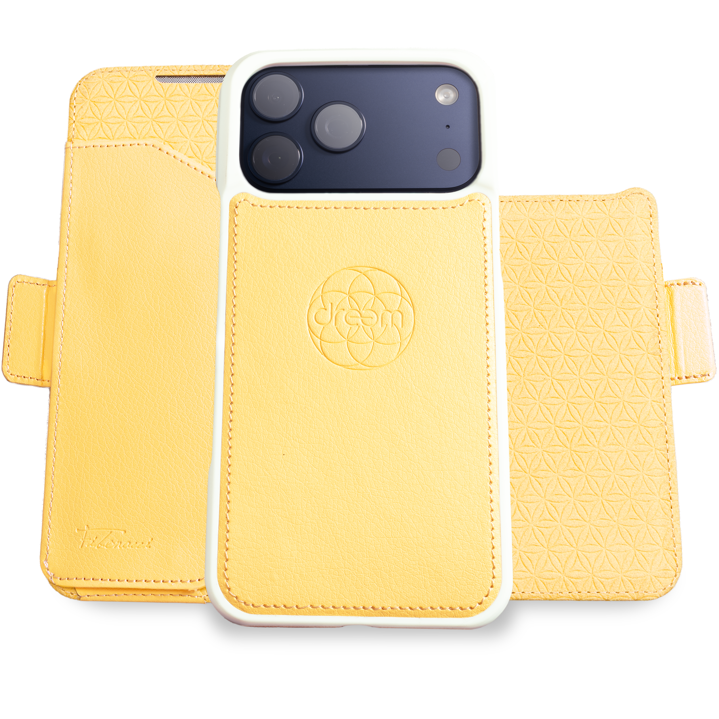 Dreem for iPhone 17 Pro Max Case Wallet [Fibonacci:Butter Yellow ...