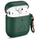 Dreem Om AirPods 1 & 2 Case Cover with Keychain Clip [Green]