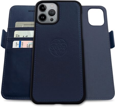Fibonacci 2-in-1 Wallet Case for iPhone 13 Pro - Royal