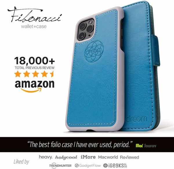 Fibonacci 2-in-1 Wallet Case for iPhone 6 Plus & 6s Plus - Sky
