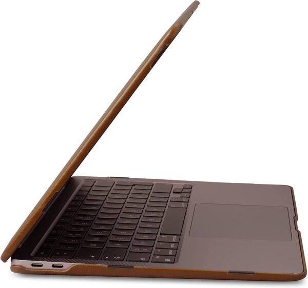 Dreem Euclid MacBook Pro Case - 16-Inch Hard Laptop Cover - Chocolate