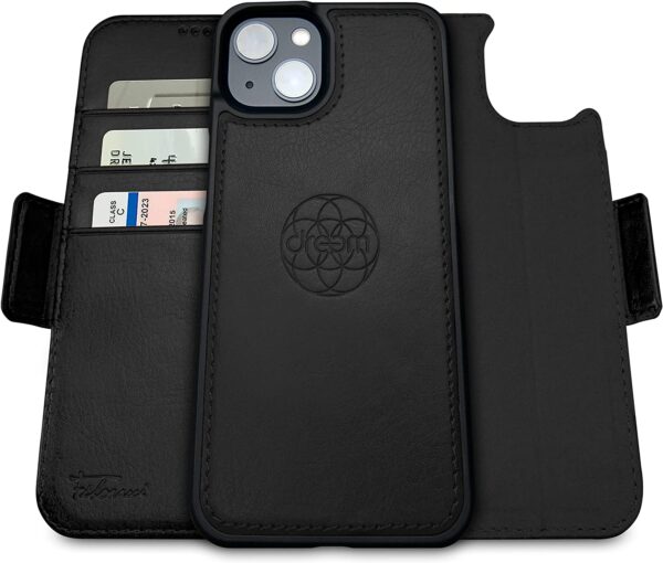 Fibonacci 2-in-1 Wallet Case for Apple iPhone 14 - Caramel