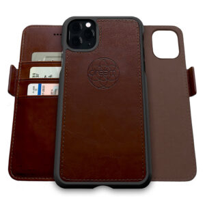 Fibonacci Wallet Case for iPhone 11 Pro Max - Coffee