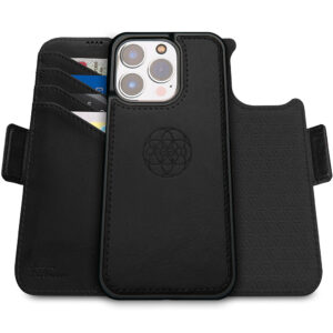 Fibonacci Wallet Case for iPhone 16 Pro Max - Black