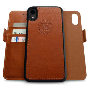 Fibonacci Wallet Case for iPhone XR - Caramel