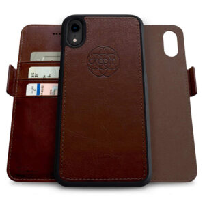 Fibonacci Wallet Case for iPhone XR - Coffee