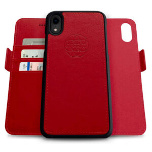 Fibonacci Wallet Case for iPhone XR - Red